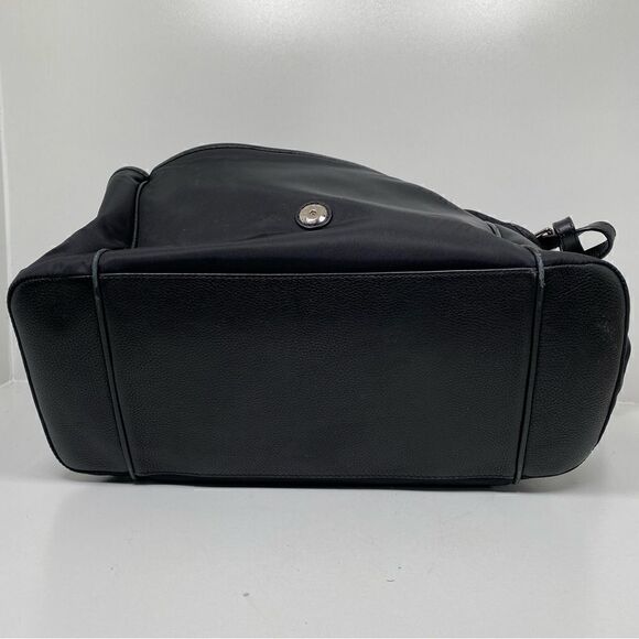 Burberry Flap Nylon Diaper Bag Black - Picture 12 of 15